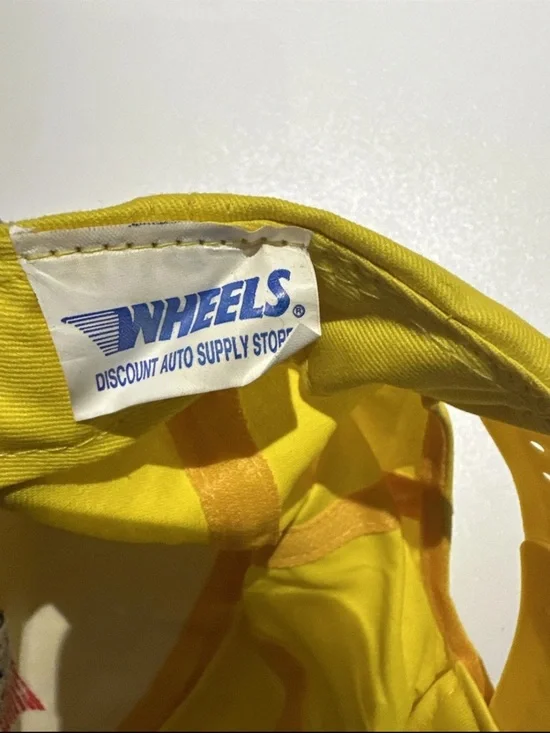 Yellow Logo Rope-Trim Baseball Cap - Picture 4 of 6